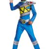 Fantasia Power Rangers Dino Charger Azul Clássica
