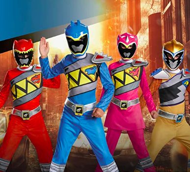 Fantasia Power Rangers Dino Charger Azul Clássica Fantasia Power Rangers Dino Charger Azul Clássica