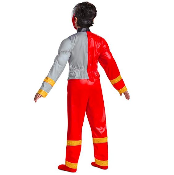 Fantasia Power Rangers Dino Fury Vermelho Infantil Luxo Fantasia Power Rangers Dino Fury Vermelho Infantil Luxo