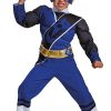 Fantasia Power Rangers Ninja Azul Infantil