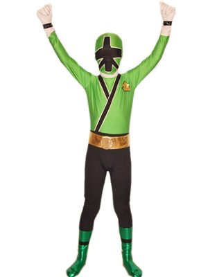 Fantasia Power Rangers Verde Infantil Adolescente Luxo Fantasia Power Rangers Verde Infantil Adolescente Luxo