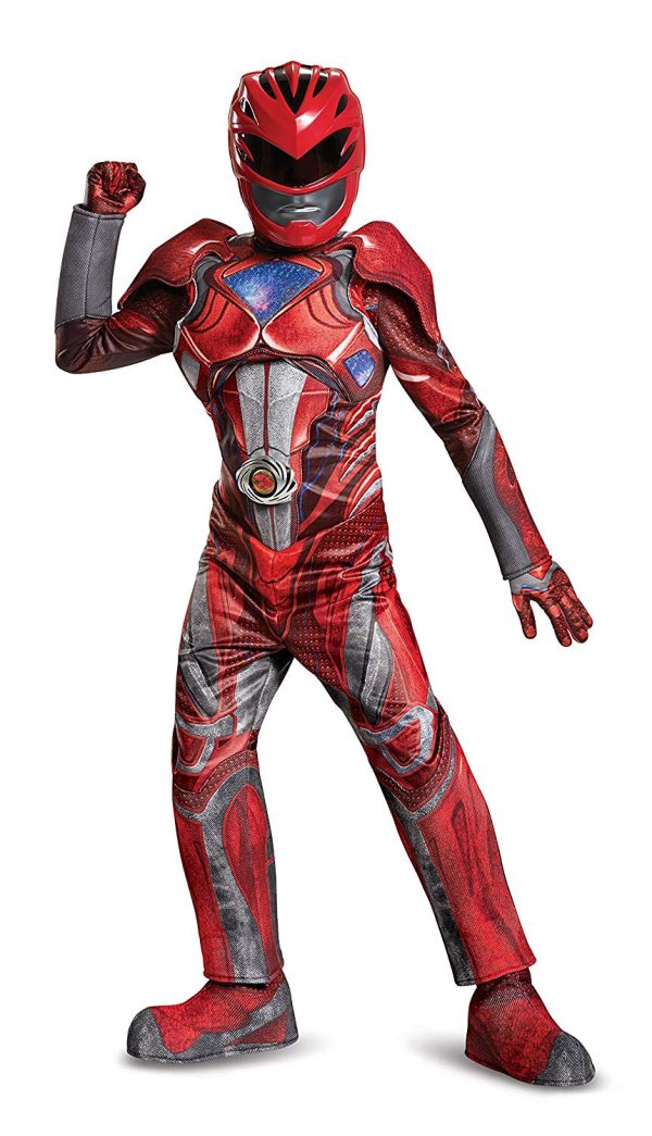 Fantasia Power Rangers Vermelha Filme Músculos Infantil Elite Fantasia Power Rangers Vermelha Filme Músculos Infantil Elite