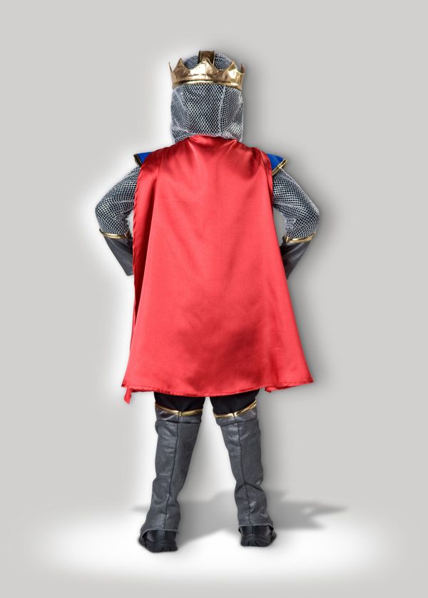 Fantasia Príncipe Guerreiro Medieval Luxo Fantasia Príncipe Guerreiro Medieval Luxo