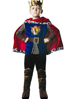 Fantasia Príncipe Guerreiro Medieval Luxo Infantil