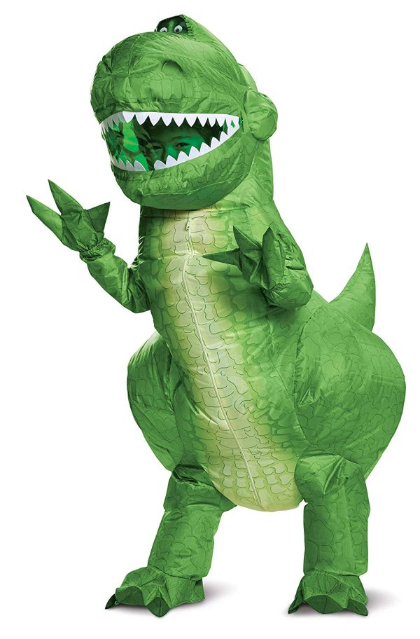 Fantasia Rex Toy Story Inflável Infantil Luxo Fantasia Rex Toy Story Inflável Infantil Luxo