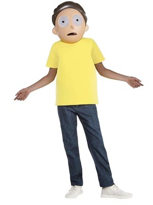 Fantasia Rick e Morty Morty Infantil Luxo Fantasia Rick e Morty Morty Infantil Luxo
