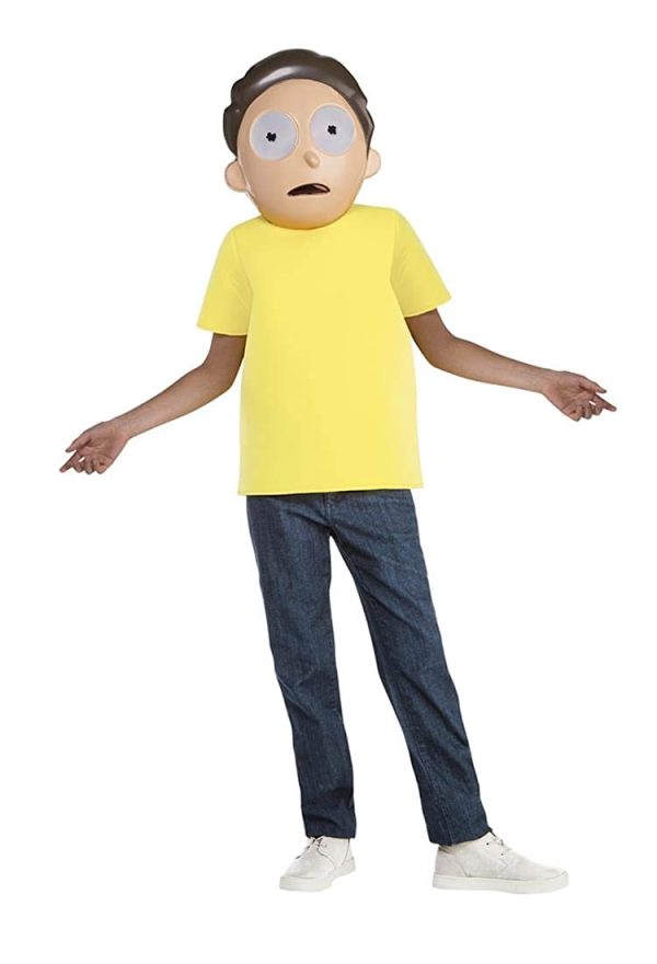 Fantasia Rick e Morty Morty Infantil Luxo