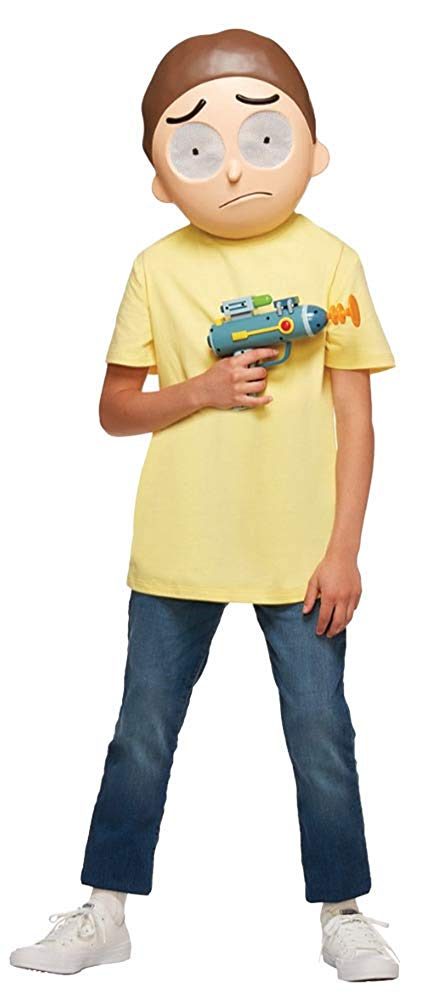 Fantasia Rick & Morty Morty infantil Adolescente Clássico Fantasia Rick & Morty Morty infantil Adolescente Clássico