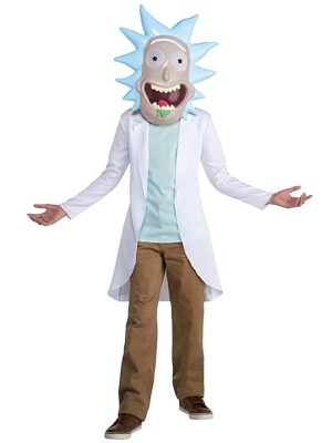 Fantasia Rick & Morty Rick Infantil Luxo Fantasia Rick & Morty Rick Infantil Luxo