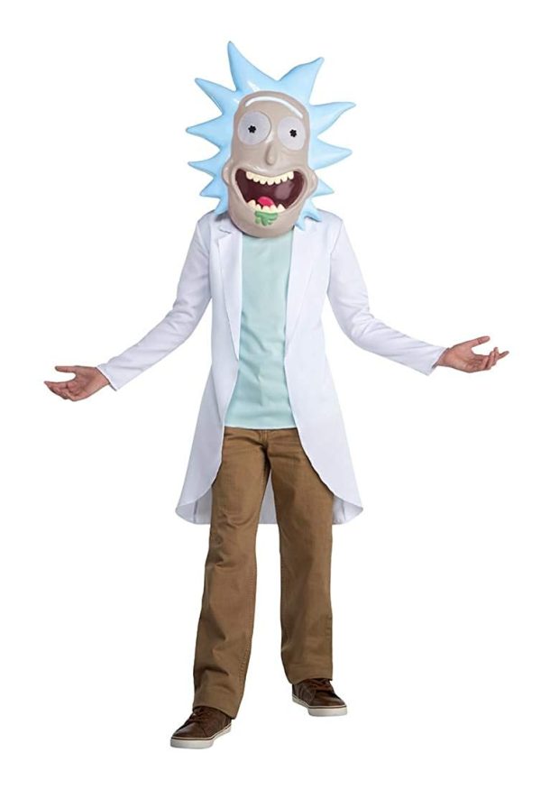 Fantasia Rick & Morty Rick Infantil Luxo Fantasia Rick & Morty Rick Infantil Luxo