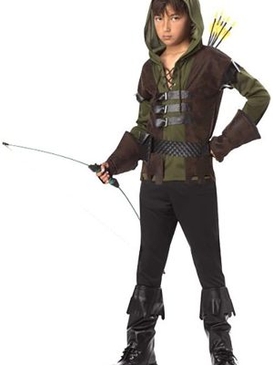 Fantasia Robin Hood Infantil Clássica Luxo Fantasia Robin Hood Infantil Clássica Luxo