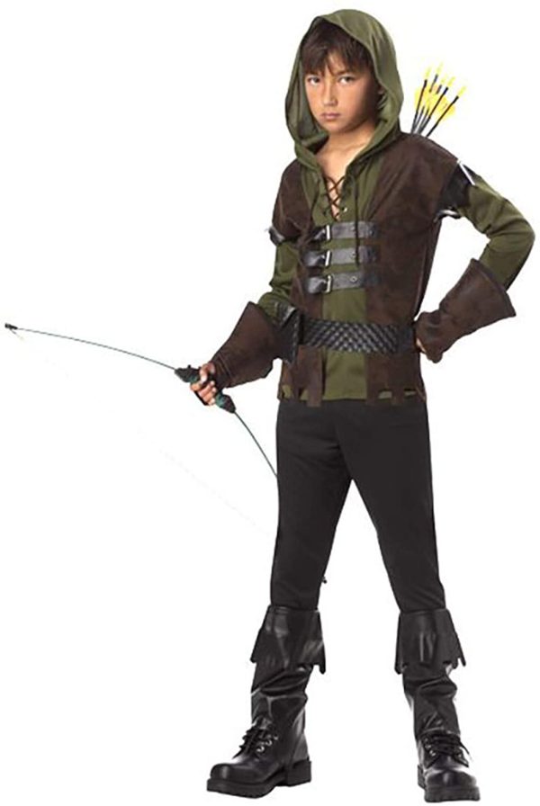 Fantasia Robin Hood Infantil Clássica Luxo Fantasia Robin Hood Infantil Clássica Luxo