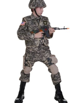 Fantasia Soldado do Exército Infantil Fantasia Soldado do Exército Infantil