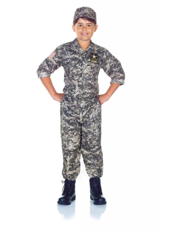 Fantasia Soldado do Exército US Americano Infantil Fantasia Soldado do Exército US Americano Infantil
