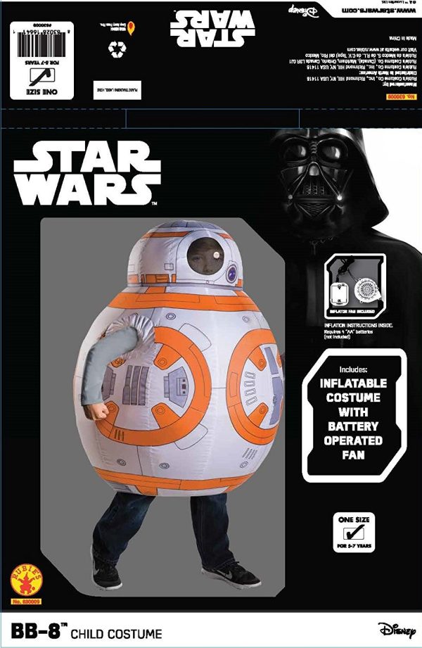 Fantasia Star Wars VII BB-8 inflável Infantil Fantasia Star Wars VII BB-8 inflável Infantil