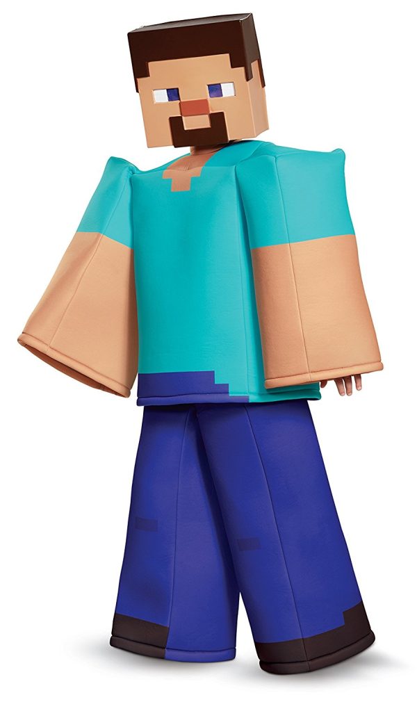 Fantasia Steve Minecraft Luxo Fantasia Steve Minecraft Luxo