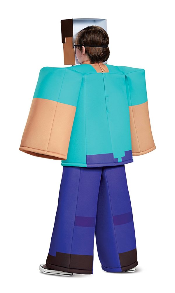 Fantasia Steve Minecraft Luxo Fantasia Steve Minecraft Luxo