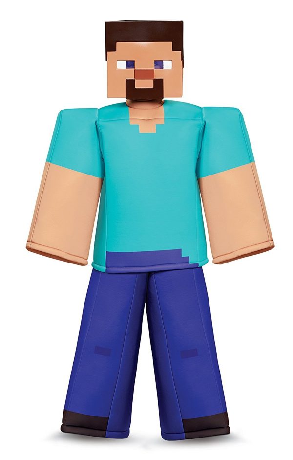 Fantasia Steve Minecraft Luxo Fantasia Steve Minecraft Luxo