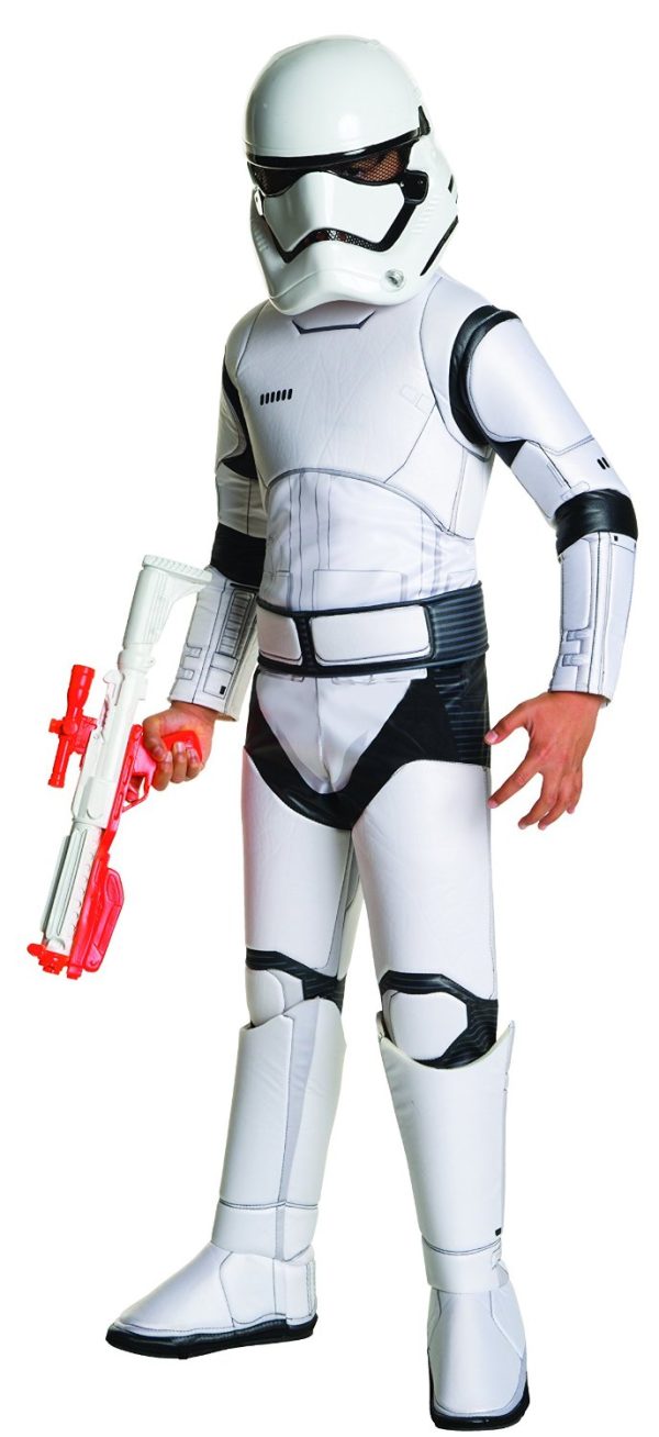 Fantasia Stormtrooper Star Wars Luxo Infantil Despertar da Força Fantasia Stormtrooper Star Wars Luxo Infantil Despertar da Força
