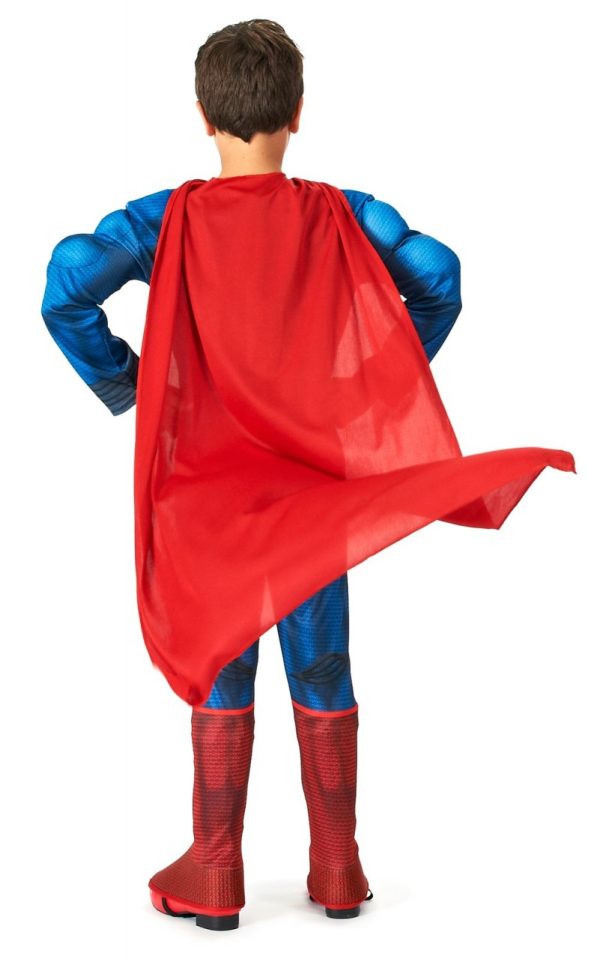 Fantasia Super Homem Infantil Homem de Aço Fantasia Super Homem Infantil Homem de Aço