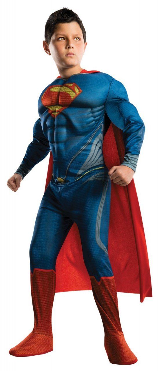 Fantasia Super Homem Infantil Homem de Aço Fantasia Super Homem Infantil Homem de Aço