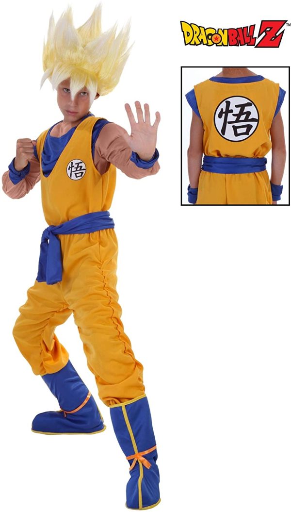 Fantasia Super Saiyan Goku Dragon Ball Infantil Fantasia Super Saiyan Goku Dragon Ball Infantil