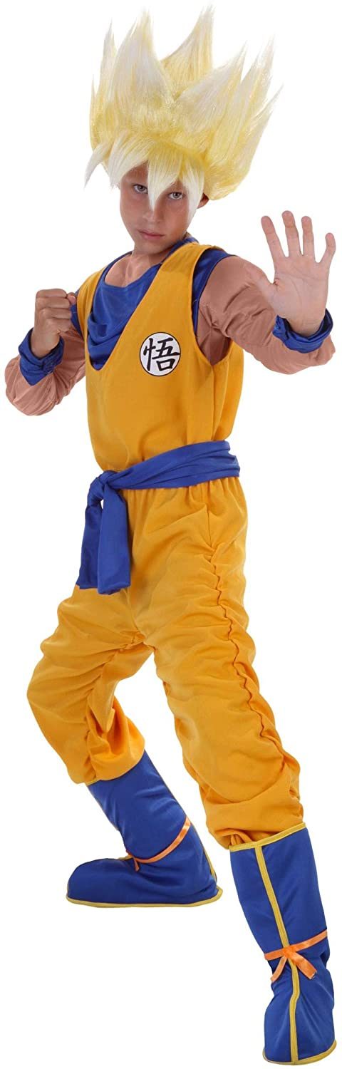 Fantasia Super Saiyan Goku Dragon Ball Infantil