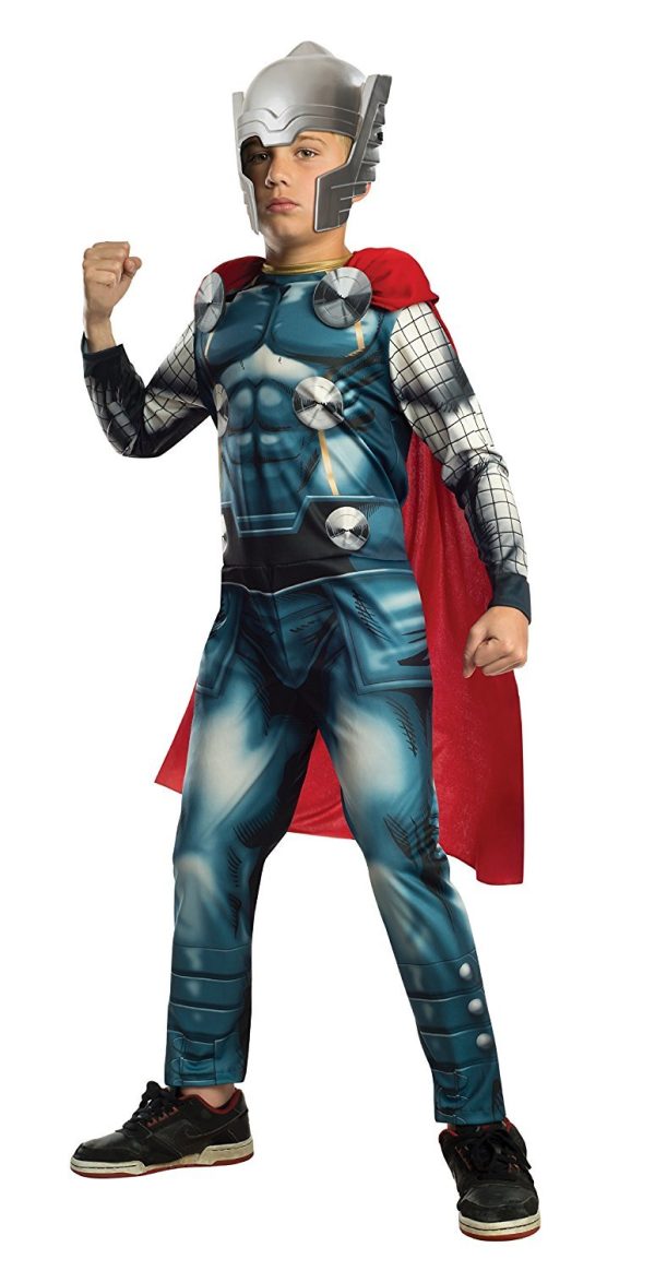 Fantasia Thor com Músculos Os Vingadores Infantil