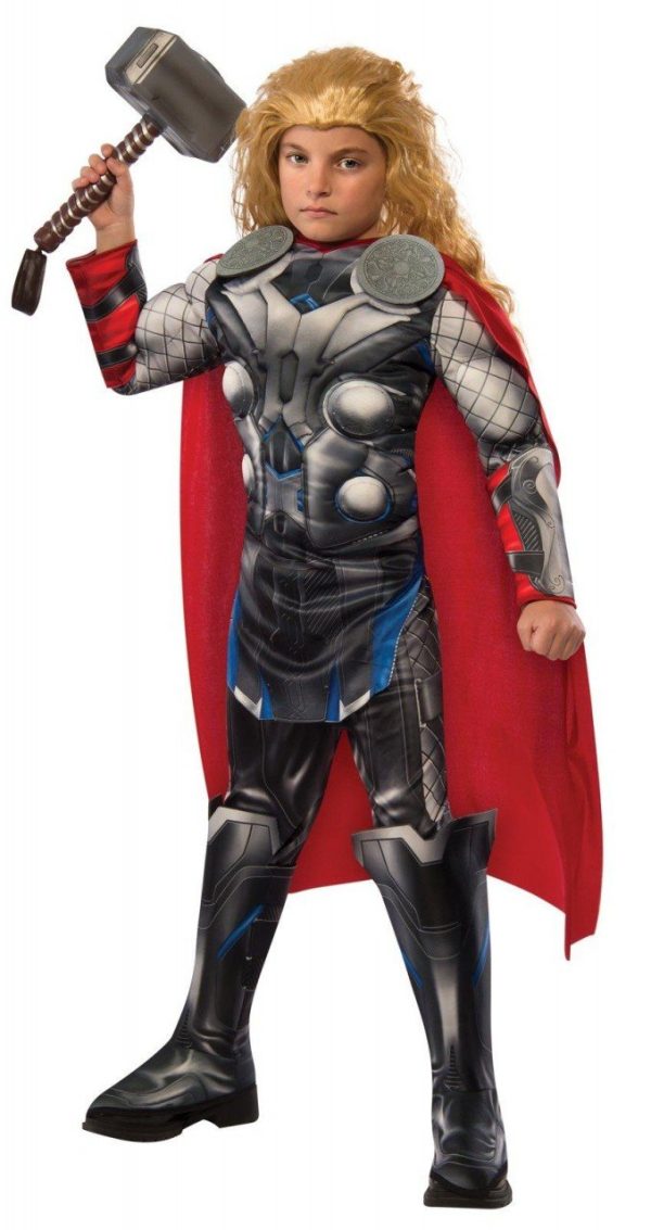 Fantasia Thor Os Vingadores 2 Era de Ultron Musculos Infantil