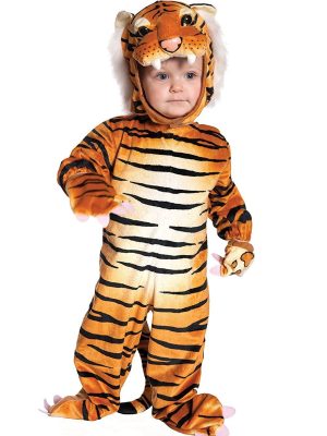 Fantasia Tigre Luxo Infantil