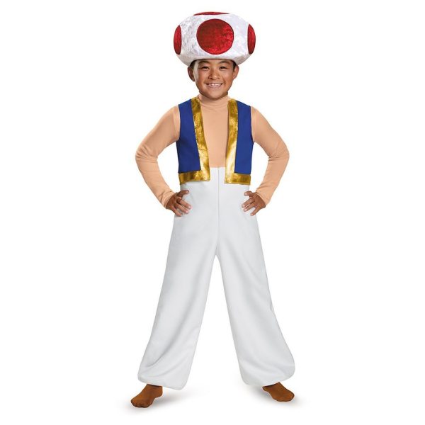 Fantasia Toad Infantil Luxo