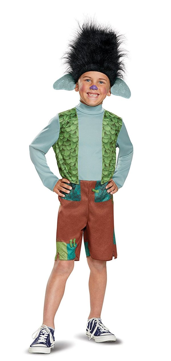 Fantasia Tronco Branch Trolls Infantil Clássico Fantasia Tronco Branch Trolls Infantil Clássico