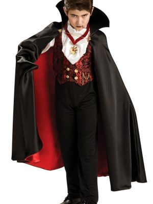 Fantasia Vampiro Transilvania Infantil Luxo Fantasia Vampiro Transilvania Infantil Luxo