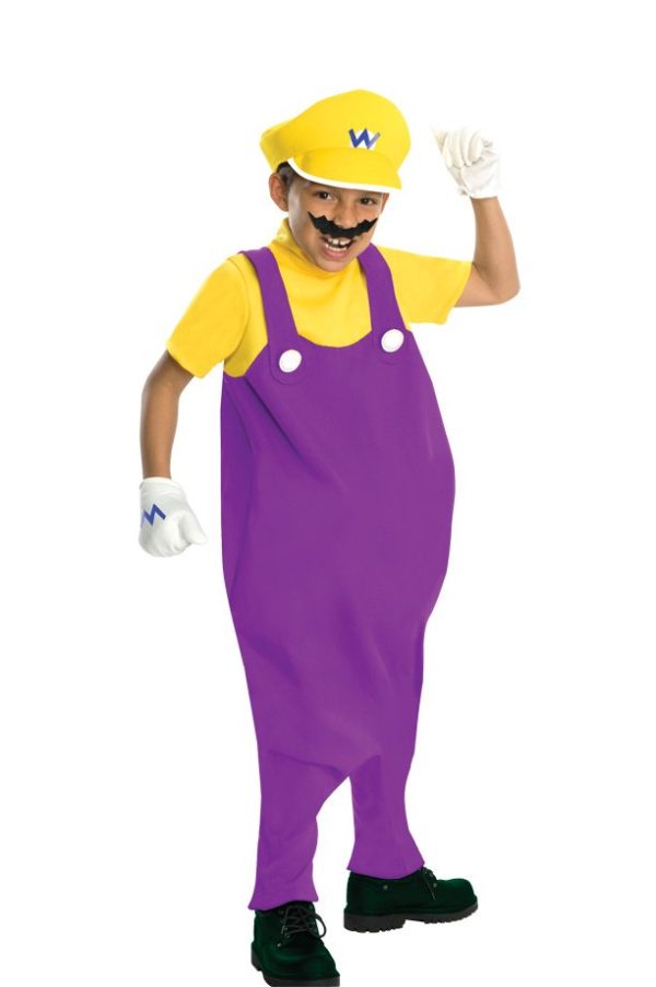 Fantasia Wario Infantil Luxo