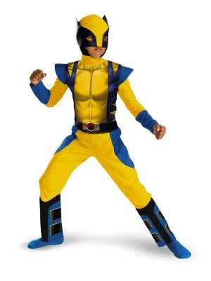 Fantasia X Men Wolverine Infantil Clássica Fantasia X Men Wolverine Infantil Clássica