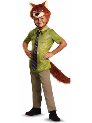 Fantasia Zootopia Nick Wilde Disney Infantil Fantasia Zootopia Nick Wilde Disney Infantil
