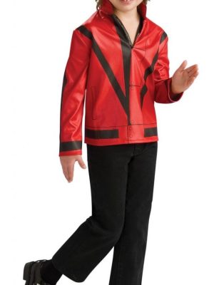 Jaqueta Michael Jackson Infantil Triller Luxo Jaqueta Michael Jackson Infantil Triller Luxo