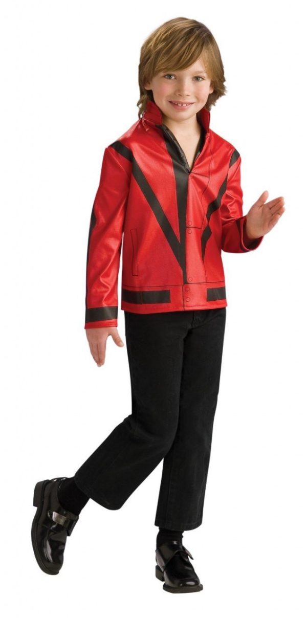 Jaqueta Michael Jackson Infantil Triller Luxo