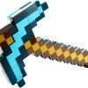 Machado e Espada Minecraft Dourado