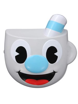Máscara Cuphead Mugman Infantil Azul Máscara Cuphead Mugman Infantil Azul