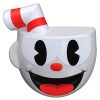 Máscara Cuphead Mugman Infantil Vermelho