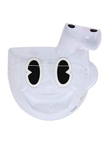 Máscara Cuphead Mugman Infantil Vermelho Máscara Cuphead Mugman Infantil Vermelho