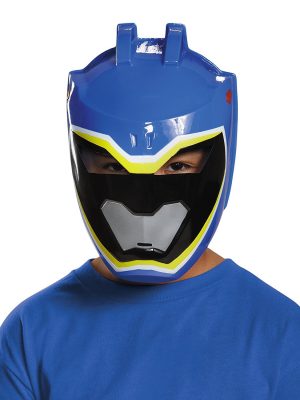 Máscara Dino Charge Power Ranger Azul Infantil Máscara Dino Charge Power Ranger Azul Infantil
