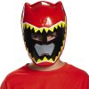 Máscara Dino Charge Power Ranger Rosa Infantil