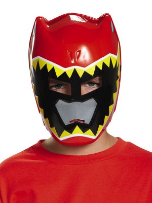 Máscara Dino Charge Power Ranger Vermelho Infantil Máscara Dino Charge Power Ranger Vermelho Infantil