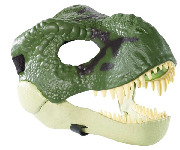 Máscara Jurassic Park O Mundo dos Dinossauros TRex Infantil Tyrannosaurus
