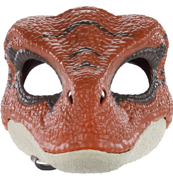 Máscara Jurassic Park O Mundo dos Dinossauros TRex Infantil Velociraptor Máscara Jurassic Park O Mundo dos Dinossauros TRex Infantil Velociraptor