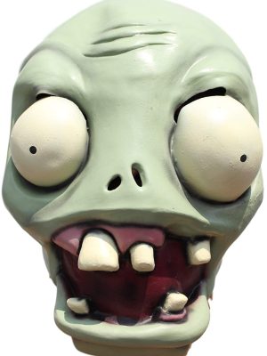 Máscara Plantas Vs Zumbis Zumbi Infantil Máscara Plantas Vs Zumbis Zumbi Infantil