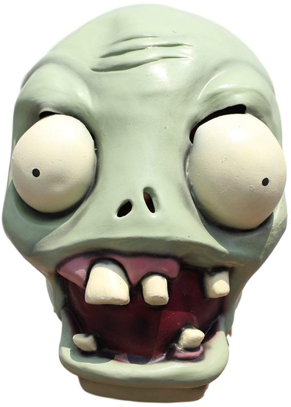Máscara Plantas Vs Zumbis Zumbi Infantil Máscara Plantas Vs Zumbis Zumbi Infantil