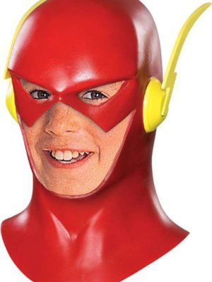 Máscara The Flash Cosplay Luxo Vermelho Infantil Animado Máscara The Flash Cosplay Luxo Vermelho Infantil Animado